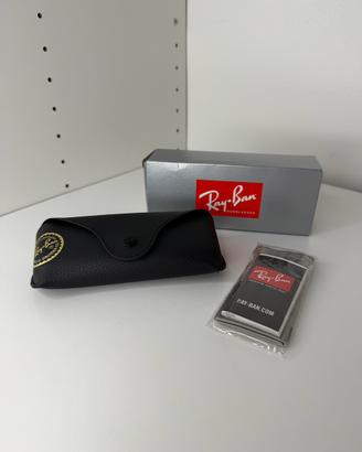 Custodia Ray-Ban scatola e panno set completo