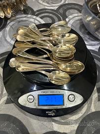 SET 24 Cucchiaini Argento 800
