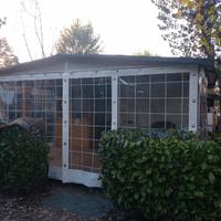 Roulotte stanziale con preingresso e veranda