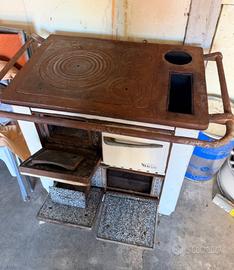 Stufa a legna cucina economica a legna vintage