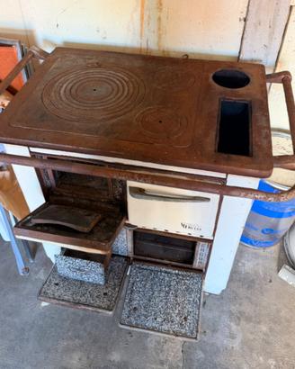 Stufa a legna cucina economica a legna vintage