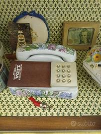 telefono ceramica vintage 