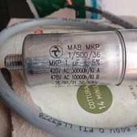 Condensatore MAB MKP 1/500/36 5% 420V AC