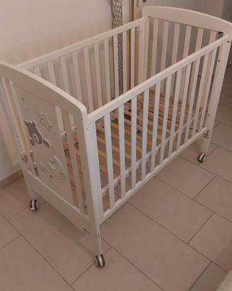 Lettino Culla Cuoricini Teodoro CoSleep +Materasso