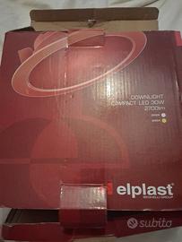 faretto da incasso elplast beghelli nuovo 