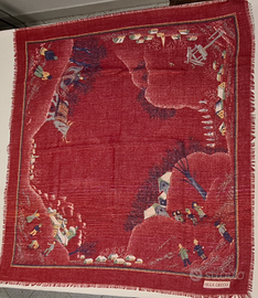 Foulard vintage Olga Greco 76x74 cm