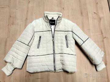 GIUBBINO TRAPUNTATO BIANCO DENNY ROSE TG M NUOVO