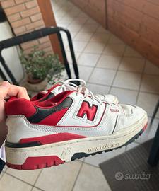 New Balance 550 Red/White – Taglia 42.5