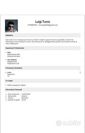 Magazziniere, operaio di produzione,logistica