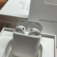 Airpods 2 con scatola e fattura