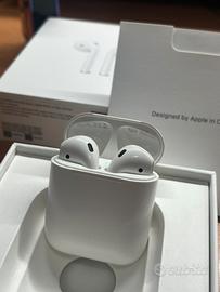Airpods 2 con scatola e fattura