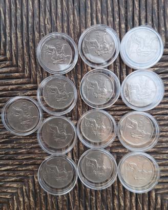 1 Lira - 1922 -1923 - 1924 - 1928