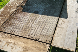 Cassone in alluminio per rimorchio/carretto