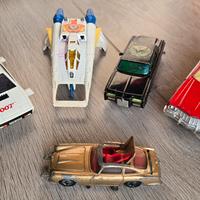  Corgi Toys, Lotto Di 5 Mezzi Comics, Vintage 