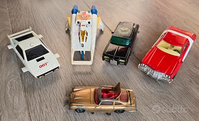  Corgi Toys, Lotto Di 5 Mezzi Comics, Vintage 