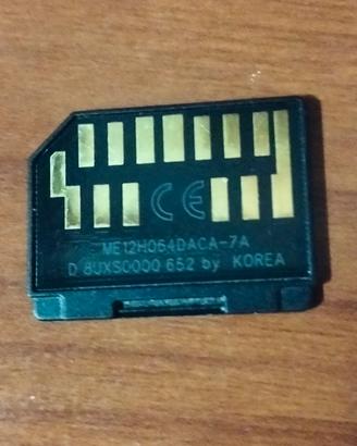 Scheda di Memoria MMC64MBVintage - Dual Voltage 