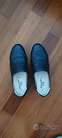 scarpe blu donna riposella n.40