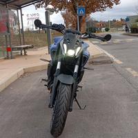 Yamaha MT07 depotenziata 35kw patente A2