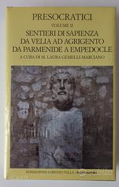 Presocratici 2 Valla Mondadori Nuovo Sigillato