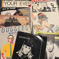 Lotto 36 vinili 45 giri anni ’70/’80