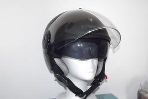 Casco moto scooter nero Riviera V3 L 59-60
