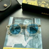 Occhiali Moscot Lemtosh Trasparenti Blu