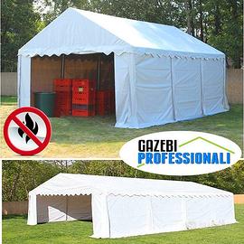 Tendone capannone 6x4 PVC ignifugo deposito gazebo