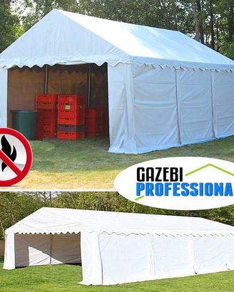 Tendone capannone 6x4 PVC ignifugo deposito gazebo