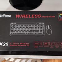 Tastiera e mouse gaming RedThunder K20