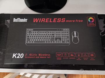 Tastiera e mouse gaming RedThunder K20