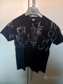 T.Shirt nera marca Diesel tg.M  anni 10/12