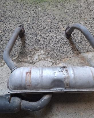 Terminale marmitta scarico fiat 500 epoca mod.abar