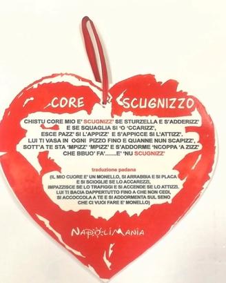 NAPOLIMANIA CUORE SCUGNIZZO