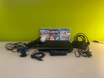 PlayStation 3 Slim 500GB + Accessori + Giochi