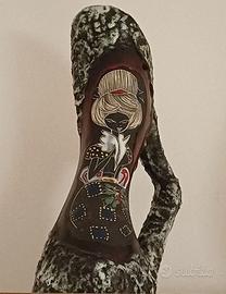 VASO ceramica effetto LAVA