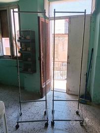 Carrello gabbie canarini 