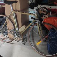 bicicletta da corsa vintage artigianale 