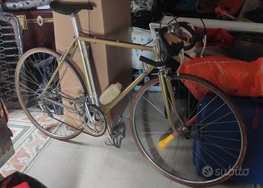 bicicletta da corsa vintage artigianale 