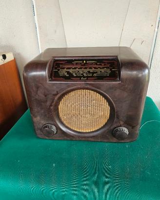 RADIO A VALVOLE VINTAGE BUSH ANNI 50 BACHELITE