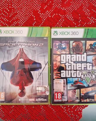 GTA 5+ spiderman 2 Xbox 360 in italiano PERFETTI