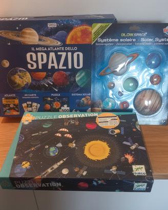 puzzle tema spazio