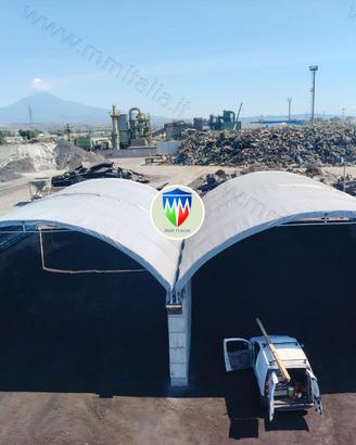 Coperture a Arco da posizionare su Container