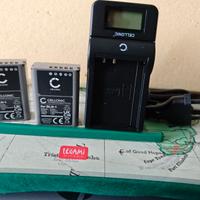 Olympus Pen f Caricatore e due batterie BNL-1