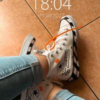 Chuck Taylor’s 70 hi x off white