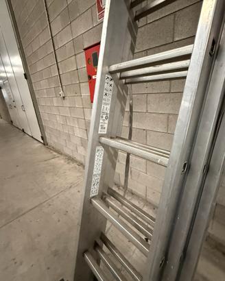 Scala In alluminio 15 mt a sfilo professionale