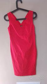 Abito a pois bianchi. Rinascimento