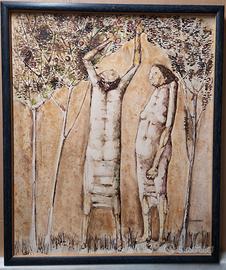 Giovanni Conservo olio su tela anni 70