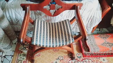 sedia vintage modello savonarola