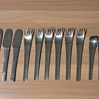 18 Posate Alitalia Linea 72 Joe Colombo Pinti inox