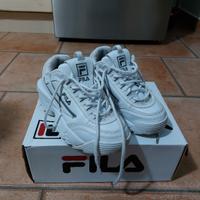 Scarpe fila distruptor bianche